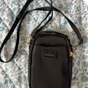 Kedzie Black Crossbody Bag
